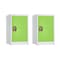 Adiroffice 15 in W, 15 in D, 24 in H, Steel ADI629-02-GRN-2PK - alternate 1